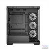Kép 6/15 - DeepCool Számítógépház - CG580 4F (fekete, ablakos, 4x12cm A-RGB, BTF, ATX, 2xUSB3.0, 1xUSB2.0)