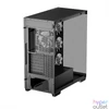 Kép 8/15 - DeepCool Számítógépház - CG580 4F (fekete, ablakos, 4x12cm A-RGB, BTF, ATX, 2xUSB3.0, 1xUSB2.0)