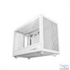 Kép 2/11 - DeepCool Számítógépház - CH260 WH (fekete, Mini-ITX/Micro ATX (BTF), 2xUSB3.0, Type-C, fehér)