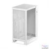 Kép 7/11 - DeepCool Számítógépház - CH270 DIGITAL WH (fekete, Mini-ITX/Micro-ATX (BTF), 2xUSB3.0, Type-C, fehér)