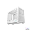Kép 2/11 - DeepCool Számítógépház - CH160 PLUS WH (mATX, 2xUSB3.0, Type-C, fehér)