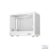 Kép 3/11 - DeepCool Számítógépház - CH160 PLUS WH (mATX, 2xUSB3.0, Type-C, fehér)