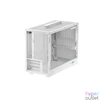 Kép 7/11 - DeepCool Számítógépház - CH160 PLUS WH (mATX, 2xUSB3.0, Type-C, fehér)