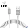 Kép 1/4 - Delight kábel - Iphone Lightning töltőkábel, 1m, fehér
