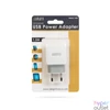 Kép 2/2 - Delight Telefon töltő  - 1db USB, 5V/2.1A, Fehér