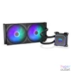 Kép 1/4 - Endorfy CPU Water Cooler - Navis F280 ARGB (vízhűtés, Fluctus 2x140 PWM ARGB, AIO, fekete)