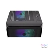 Kép 5/6 - Endorfy Számítógépház - Arx 500 ARGB (ATX /micro ATX/ITX, 1xUSB-C, 2xUSB3.0, 4x14cm LED ventilátor, ablakos, fekete)