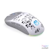 Kép 4/8 - Endorfy Wireless Egér - LIV Onyx White (Honeycomb, 26 000 DPI, ARGB, PixArt PAW3311, optikai, fehér)