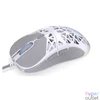 Kép 6/8 - Endorfy Egér - LIV Onyx White (Honeycomb, 8000 DPI, ARGB, PixArt PAW3311, optikai, 1,8m, fehér)