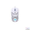 Kép 7/8 - Endorfy Egér - LIV Onyx White (Honeycomb, 8000 DPI, ARGB, PixArt PAW3311, optikai, 1,8m, fehér)