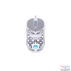 Kép 8/8 - Endorfy Egér - LIV Onyx White (Honeycomb, 8000 DPI, ARGB, PixArt PAW3311, optikai, 1,8m, fehér)