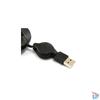 Kép 4/4 - Equip-Life Egér - 245103 (Vezetékes, kihúzható kábel, Optikai, USB, 1000 DPI, fekete)