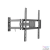 Kép 1/7 - Equip TV Fali konzol - 650341 (32"-55", Max.: 35kg, dönthető, forgatható, fekete)