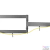 Kép 7/7 - Equip TV Fali konzol - 650341 (32"-55", Max.: 35kg, dönthető, forgatható, fekete)