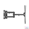 Kép 1/7 - Equip TV Fali sarok konzol - 650328 (23"-55", Max.: 45kg, dönthető, forgatható, sarokba szerelhető, fekete)