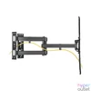 Kép 6/7 - Equip TV Fali sarok konzol - 650328 (23"-55", Max.: 45kg, dönthető, forgatható, sarokba szerelhető, fekete)