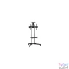 Kép 2/2 - Equip TV/Monitor állvány - 650603 (37"-70" álló, dönthető, állítható magasság, Max.:50kg, fekete/szürke)