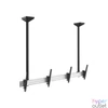 Kép 1/6 - Equip TV Mennyezeti konzol - 650373 (45"-55", 2 kijelző, Max.: 100kg, dönthető, fekete)