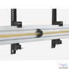 Kép 4/6 - Equip TV Mennyezeti konzol - 650373 (45"-55", 2 kijelző, Max.: 100kg, dönthető, fekete)