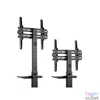 Kép 7/8 - Equip TV/Monitor állvány - 650607 (32"-55", dönthető, állítható magasság, gurulós, Max.:35kg, fekete)