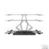 Kép 3/8 - Equip TV Fali konzol - 650335 (37"-80", Max.: 60kg, dönthető, forgatható, fekete)