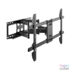 Kép 1/8 - Equip TV Fali konzol - 650335 (37"-80", Max.: 60kg, dönthető, forgatható, fekete)