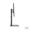 Kép 2/8 - Equip TV/Monitor állvány - 650612 (37"-70", állítható magasság, forgatható, Max.:40kg, fekete)