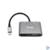 Kép 1/9 - Equip Notebook Dokkoló - 133483 (Bemenet: USB-C, Kimenet: USB-C PD:100W/HDMI/VGA/USB3.0/AUX)