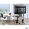 Kép 6/9 - Equip TV állvány - 650609 (60"-105" álló, gurulós, Max.:100kg, fekete)