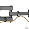 Kép 7/10 - Equip TV Fali konzol - 650337 (37"-80", Max.: 40kg, dönthető, forgatható, fekete)