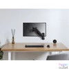 Kép 7/10 - Equip Monitor Fali konzol - 650136 (17"-32",1 monitor, dönthető, forgatható, állítható magasság, Max.: 9kg, fekete)