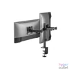Kép 8/10 - Equip Monitor Asztali konzol - 650157 (13"-32", 2 monitor, dönthető, forgatható, állítható magasság, Max.:2x9kg, fekete)