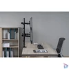 Kép 8/9 - Equip Monitor Asztali konzol - 650159 (13"-27", 4 monitor, dönthető, forgatható, állítható magasság, Max.:4x9kg, fekete)