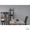 Kép 8/9 - Equip Monitor Asztali konzol - 650159 (13"-27", 4 monitor, dönthető, forgatható, állítható magasság, Max.:4x9kg, fekete)