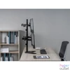 Kép 6/10 - Equip Monitor Asztali állvány - 650127 (17"-32", 4 monitor, dönthető, forgatható, állítható magasság, Max.:4x9kg,fekete)