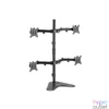 Kép 9/10 - Equip Monitor Asztali állvány - 650127 (17"-32", 4 monitor, dönthető, forgatható, állítható magasság, Max.:4x9kg,fekete)