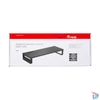 Kép 1/3 - Equip Monitor Asztali állvány - 650881 (3x USB2.0, csúszásmentes, telefontartó, Max.: 15kg, acél, fekete)