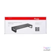 Kép 1/3 - Equip Monitor Asztali állvány - 650881 (3x USB2.0, csúszásmentes, telefontartó, Max.: 15kg, acél, fekete)