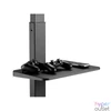 Kép 8/10 - Equip TV állvány - 650613 (37"-75" álló, forgatható, állítható magasság, Max.:40kg, fekete)