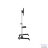Kép 3/9 - Equip TV állvány - 650630 (37"-86" álló, gurulós, forgatható 90°, dönthető, Max.:50kg, fekete)