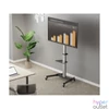 Kép 7/9 - Equip TV állvány - 650630 (37"-86" álló, gurulós, forgatható 90°, dönthető, Max.:50kg, fekete)