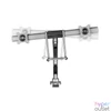Kép 3/9 - Equip Monitor Asztali konzol - 650161 (17"-32", 2 monitor, dönthető, forgatható, Max.: 2x9kg, fekete/ezüst)