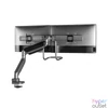 Kép 5/9 - Equip Monitor Asztali konzol - 650161 (17"-32", 2 monitor, dönthető, forgatható, Max.: 2x9kg, fekete/ezüst)