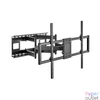 Kép 1/10 - Equip TV Fali konzol - 650343 (60"-120", Max.: 120kg, dönthető, forgatható, fekete)