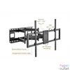 Kép 3/10 - Equip TV Fali konzol - 650343 (60"-120", Max.: 120kg, dönthető, forgatható, fekete)
