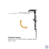 Kép 5/10 - Equip TV Mennyezeti konzol - 650375 (23"-55", dönthető, Max.: 20kg, fekete)