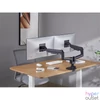 Kép 6/9 - Equip Monitor Asztali konzol - 650182 (17"-35", 2 monitor, dönthető, forgatható, Max.: 2x20kg, fekete)