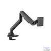 Kép 2/9 - Equip Monitor Asztali konzol - 650180 (17"-49", 1 monitor, dönthető, forgatható, Max.: 20kg, fekete)