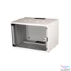 Kép 1/5 - Equip Fali Rackszekrény - EWM-07-5440-G (19", 7U, 540x400mm, lapra szerelt, szürke)