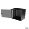 Kép 3/4 - Equip Fali Rackszekrény - EWM-09-5440-B (19", 9U, 540x400mm, lapra szerelt, fekete)